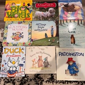 Children's hardcover Book Set with Vibrant Covers